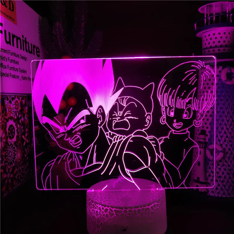 Dragon Ball Z LED Lamps