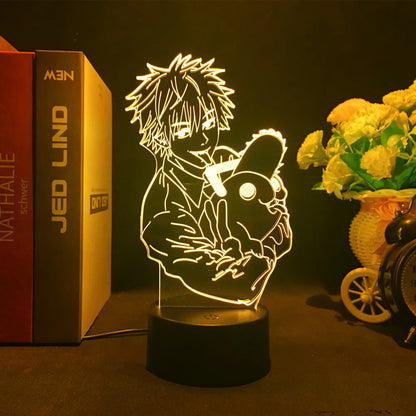 Chainsaw Man LED Lamps