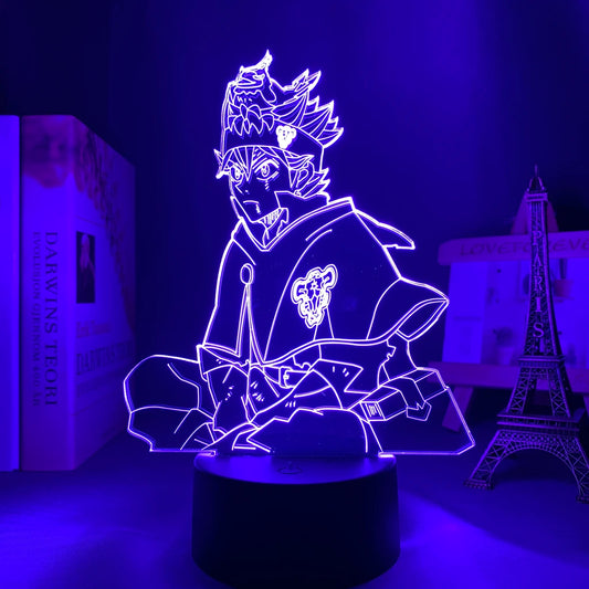 Black Clover LED Lamps