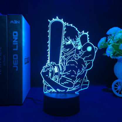 Chainsaw Man LED Lamps