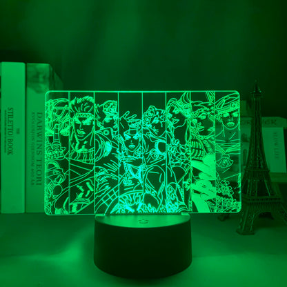 JoJo Bizarre Adventure LED Lamps